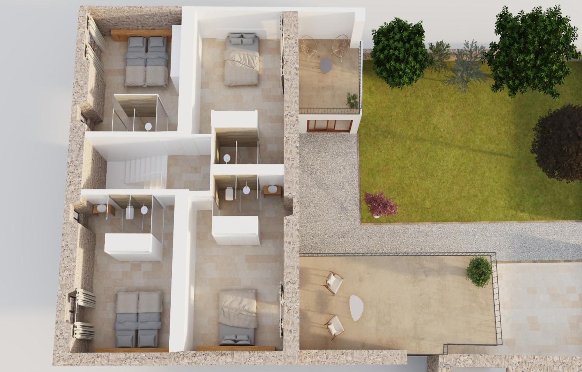 Villa Cas Padrins Piscina Barbacoa Diseno Y Confort Consell